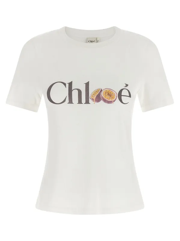 Printed T-Shirt White
