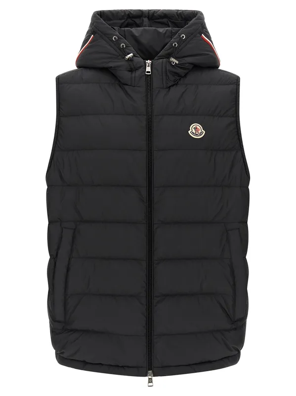 Marseillan Gilet Black - Moncler