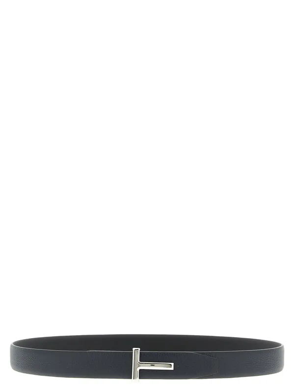 Hammered Reversible Belt Belts Multicolor - Tom Ford