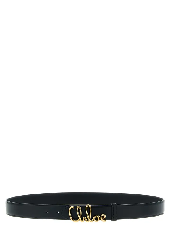 Chloé Iconic Belts Black