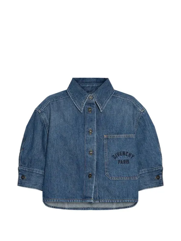 Short-Sleeved Top With Patch Pocket