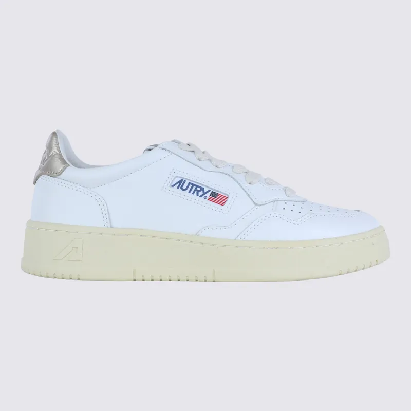 Sneakers Leat/Leat Wht/Gold - Autry