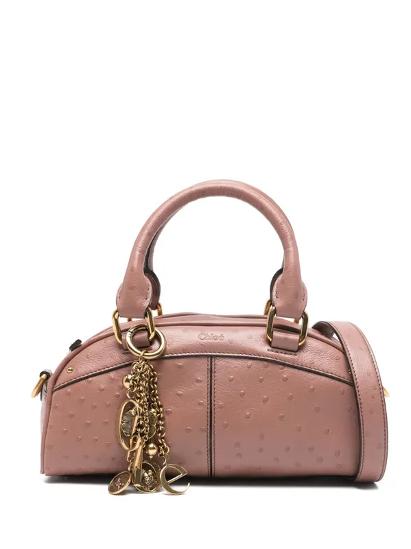 Bowling Small Leather Handbag - Chloé