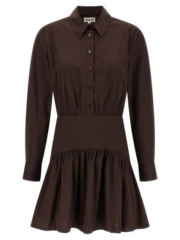 Rocco Dresses Brown - Staud
