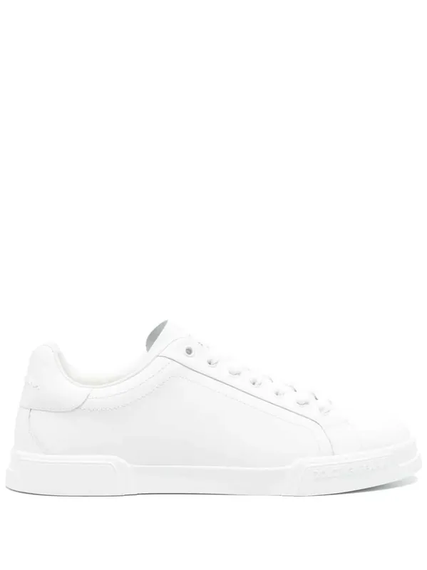 Leather Sneakers - Dolce & Gabbana