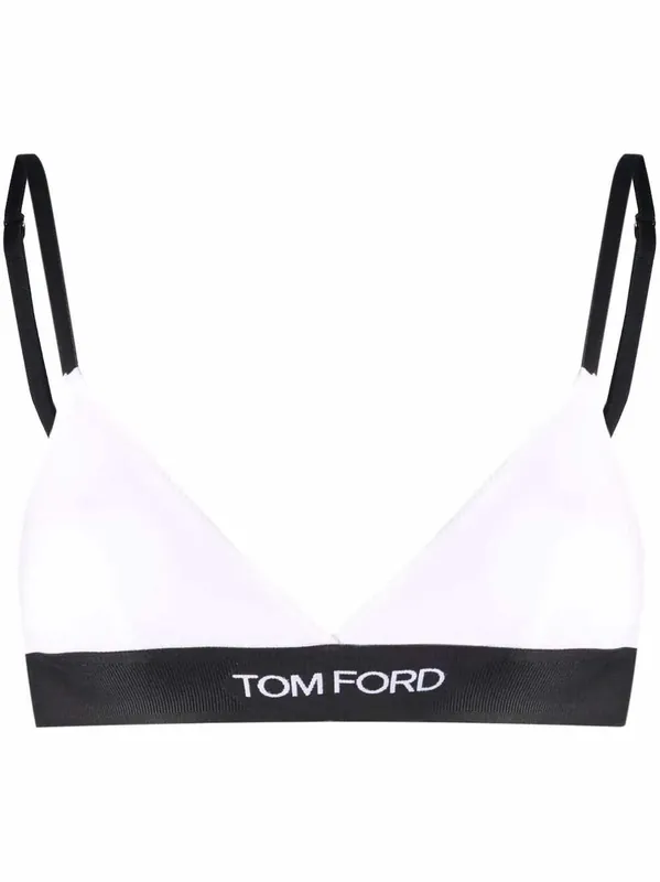 Triangle Bra With Logo Band - Tom Ford