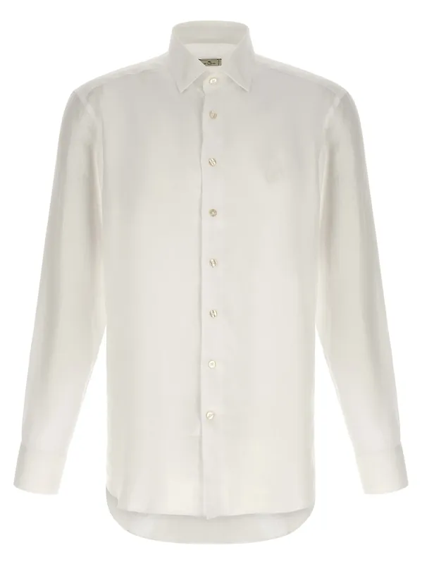 Linen Shirt Shirt And Blouse White - Etro