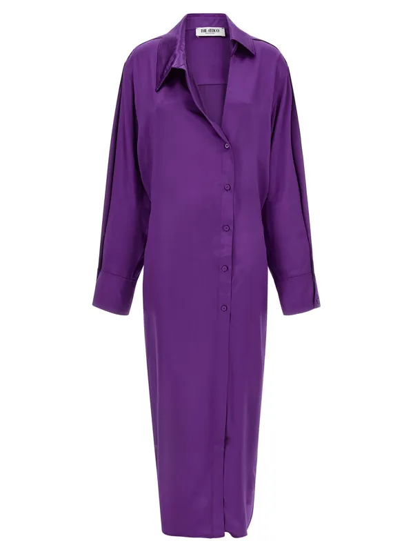 Chemisier Dress Dresses Purple - The Attico