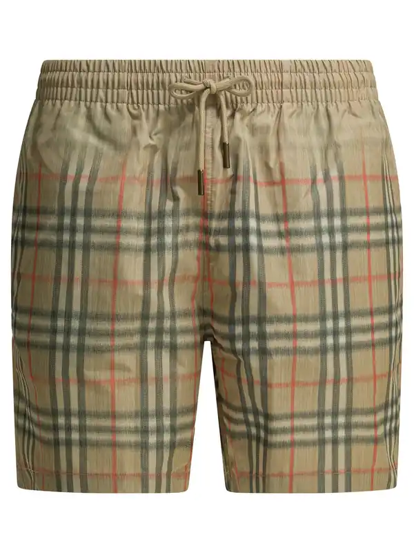 Check Swimwear Beige - Burberry