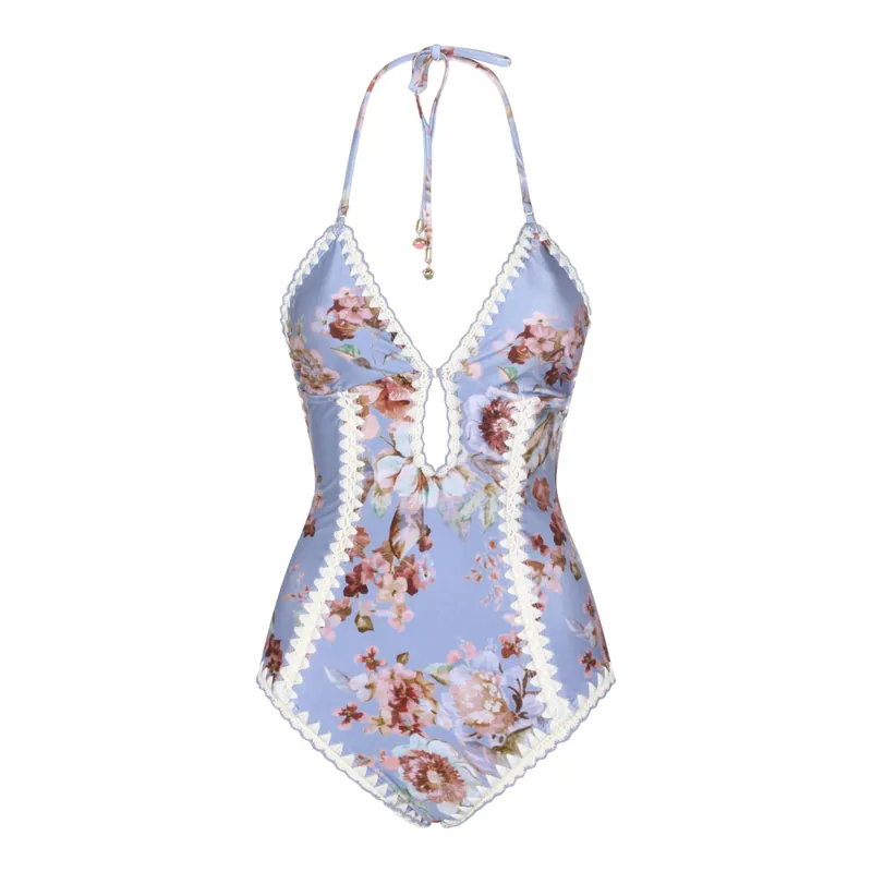 Sea Clothing Chambray Floral - Zimmermann