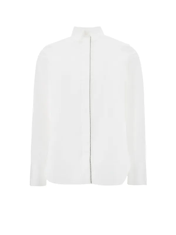 Cotton Blend Shirt - Brunello Cucinelli