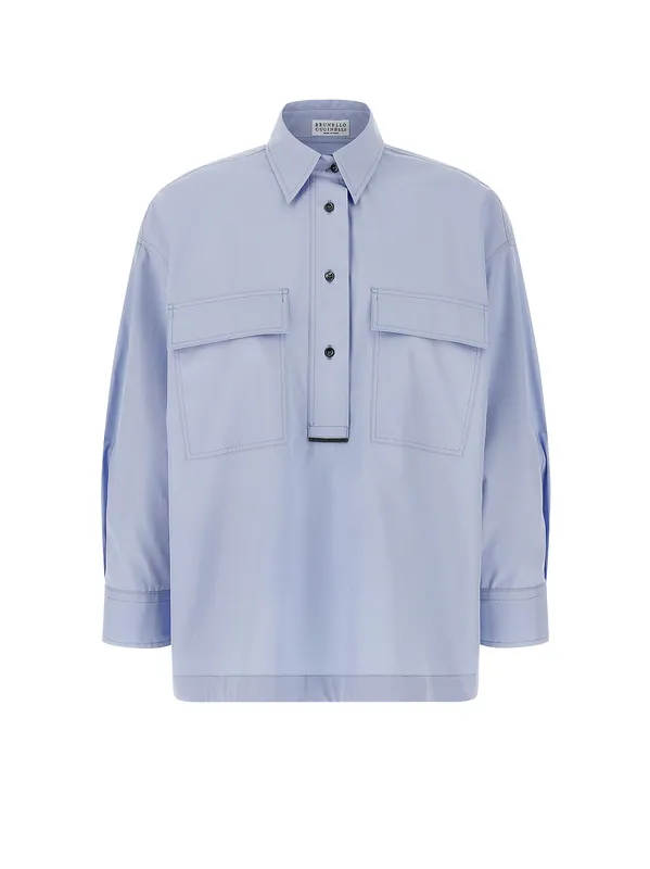 Cotton Shirt - Brunello Cucinelli