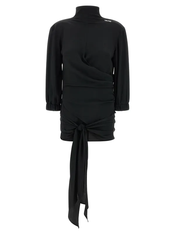 Sash Top Tops Black - The Attico