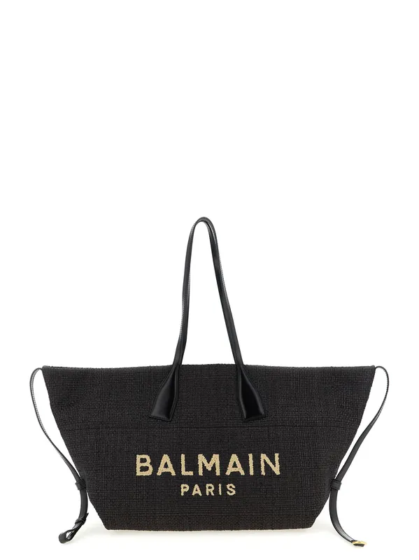 Track Tote Bag Black - Balmain