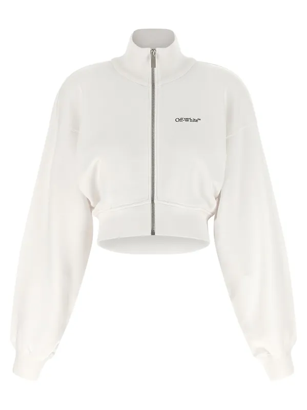 Arrow Glowing Flower Sweatshirt White - Off-White
