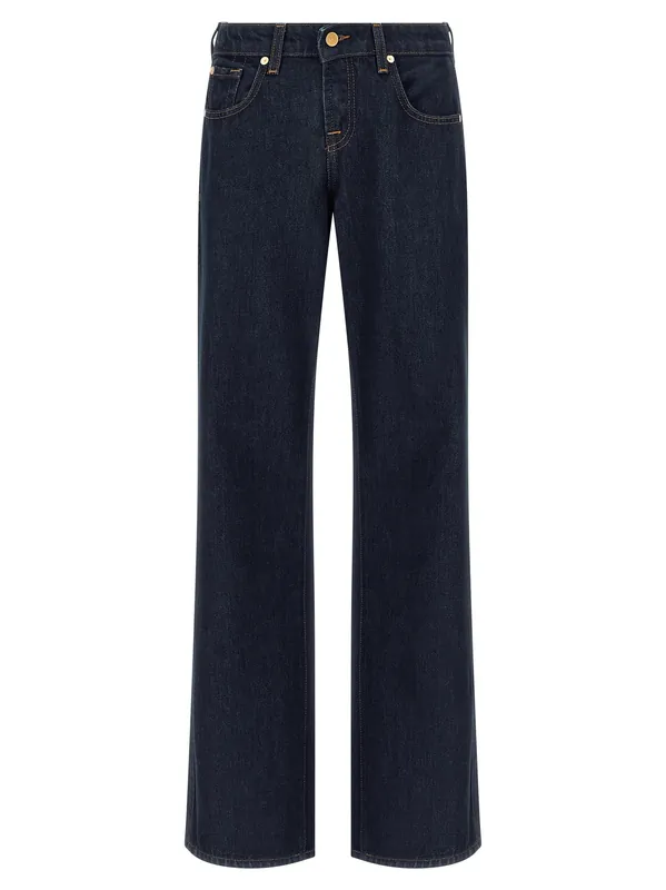 Low Waist Jeans Blue - 7 For all Mankind