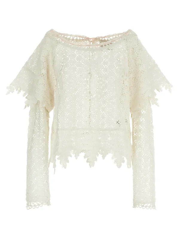 Hyliana Sweaters And Cardigans White - Isabel Marant