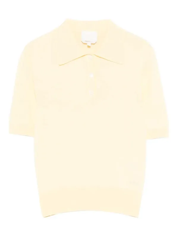 Cotton Polo Shirt With Jacquard Logo - A.P.C.