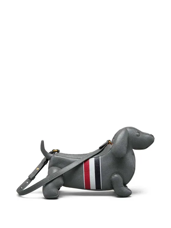 Hector Pebble Grain Shoulder Bag - Thom Browne