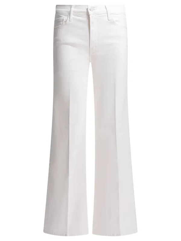 The Twister Sneak Jeans White - Mother