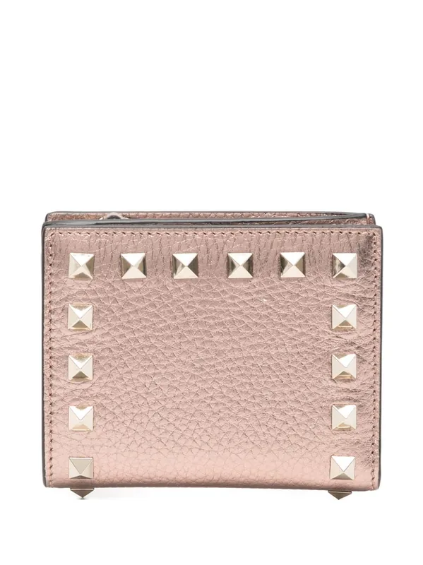 Rockstud Leather Flap Wallet - Valentino Garavani
