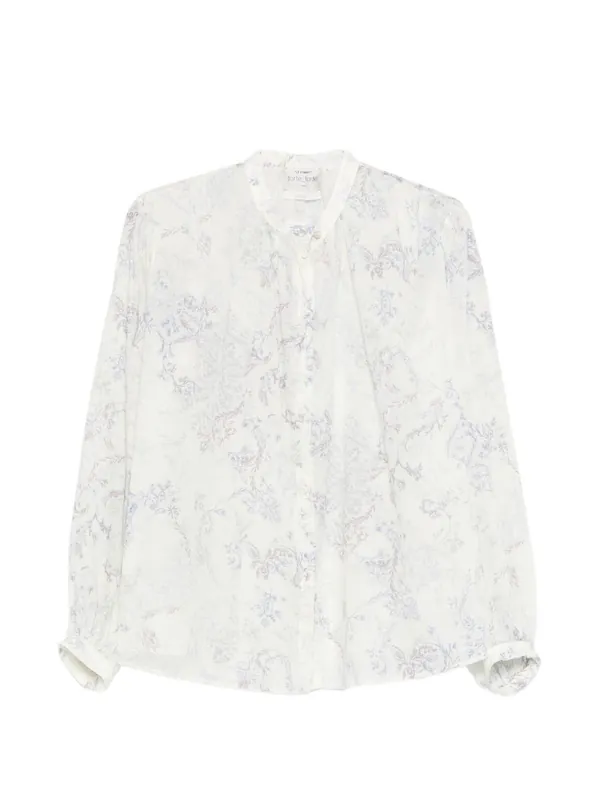 Printed Cotton Shirt - Forte_Forte