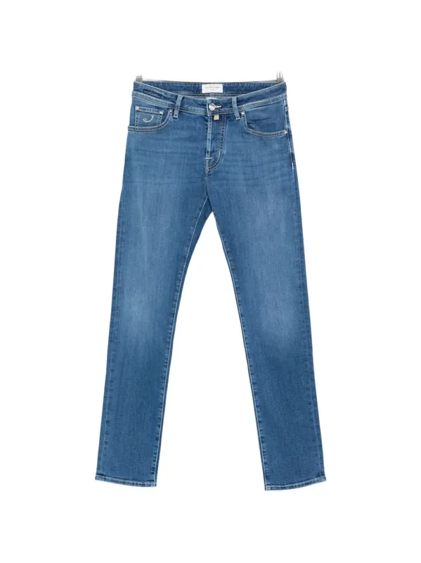 Super Slim Fit Denim Jeans - Jacob Cohen