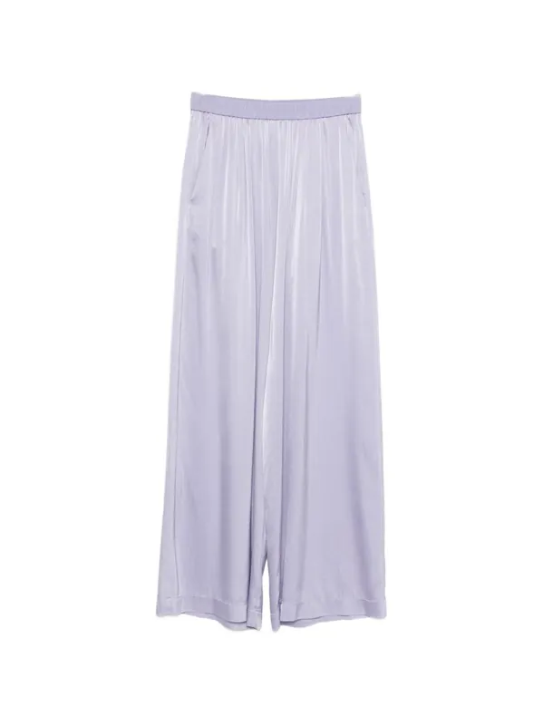 Silk Satin Trousers - Forte_Forte