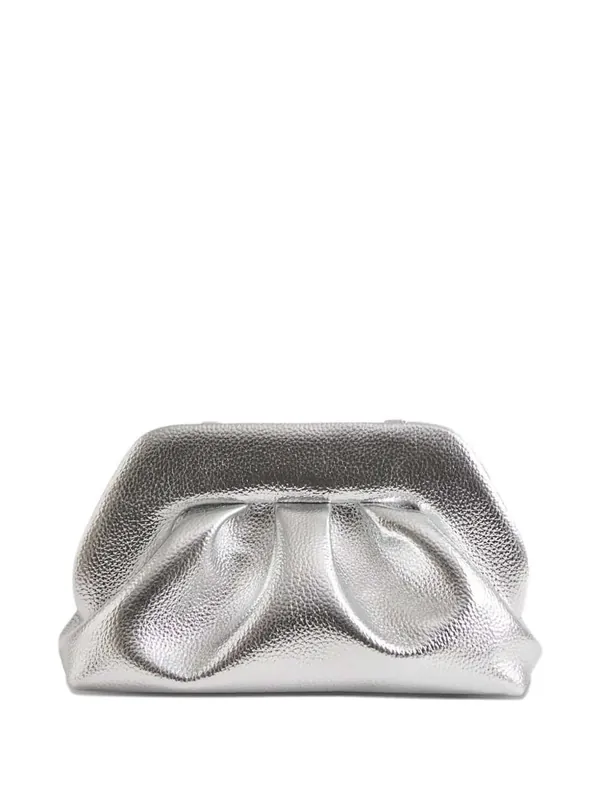 Bios Medium Clutch With Gathering - Themoirè