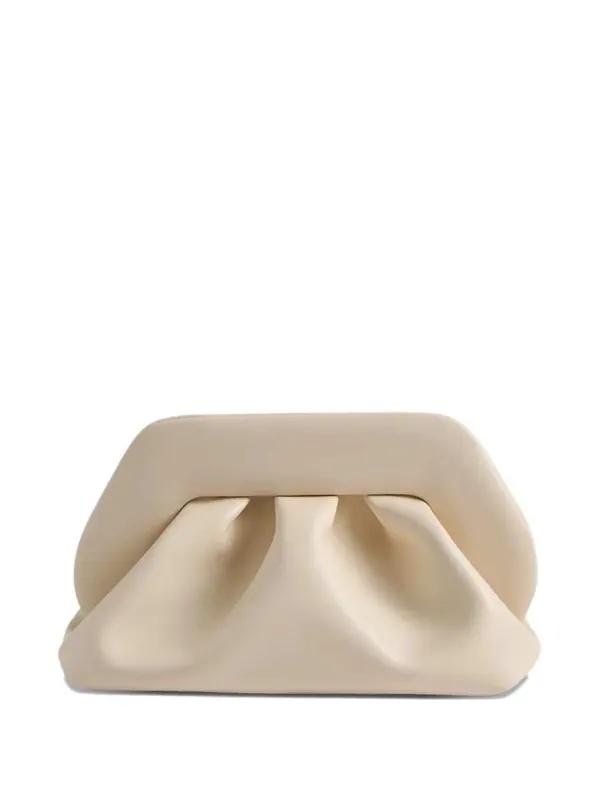 Bios Medium Clutch With Gathering - Themoirè