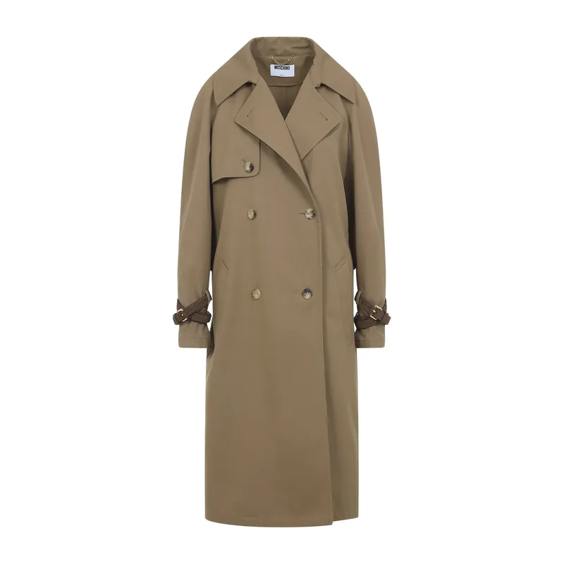 Trench & Raincoat Brown - Moschino