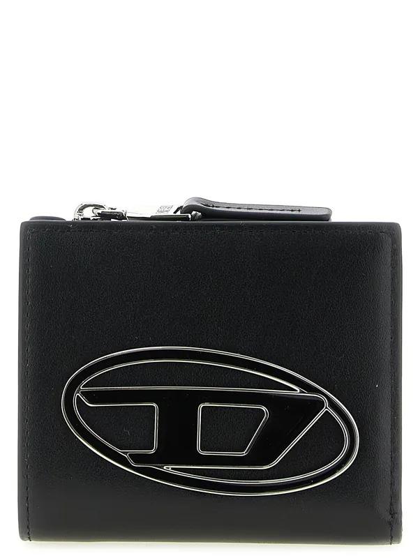 1dr Bi Fold Zip L Wallets And Card Holders Black - Diesel