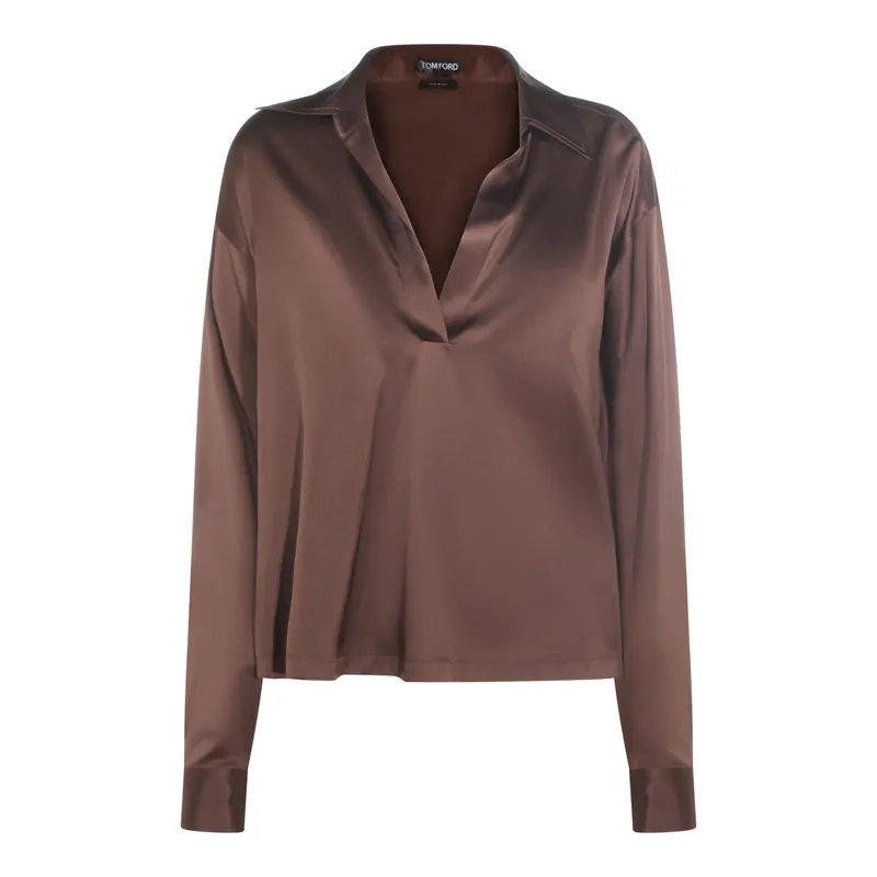 T-Shirts And Polos Brown
