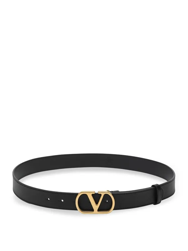 Leather Belt - Valentino Garavani