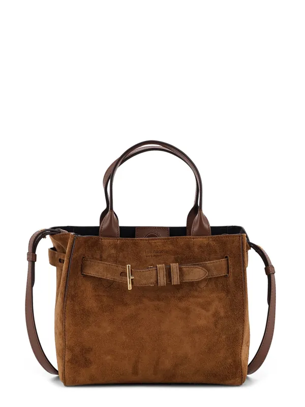 Audrey Suede Handbag - Tom Ford