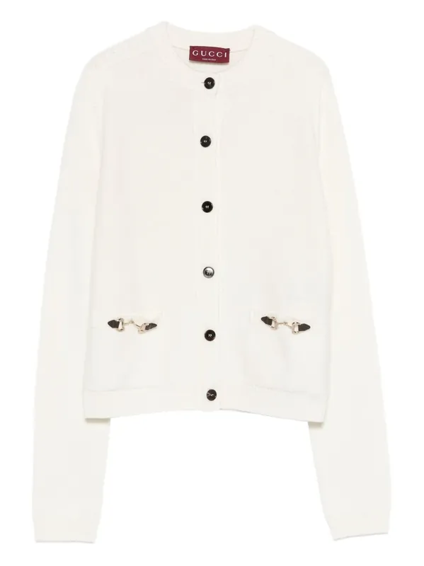 Wool And Cashmere Cardigan - Gucci