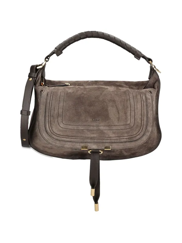 Marcie Suede Leather Shoulder Bag - Chloé