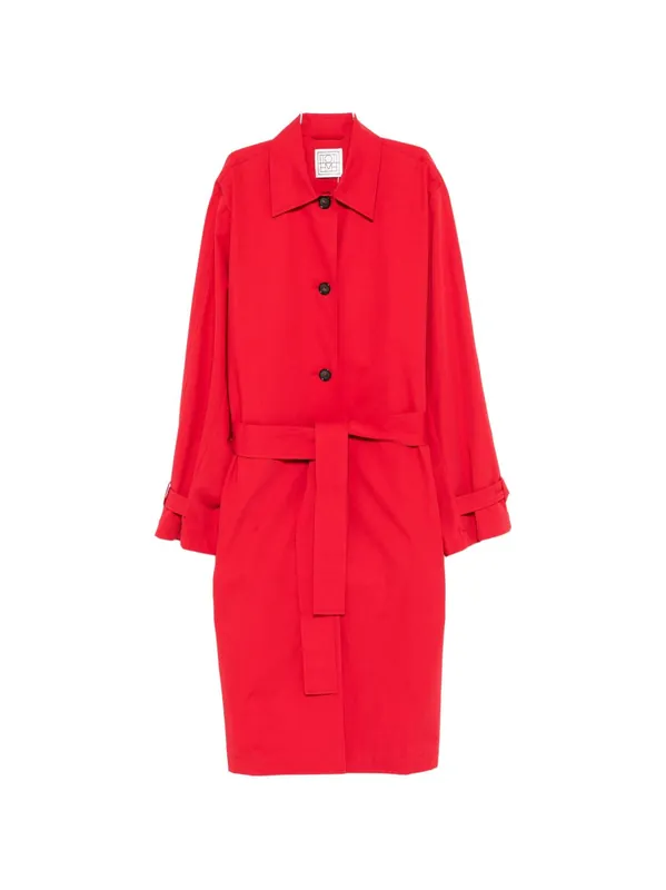 Cotton Trench Coat - Toteme