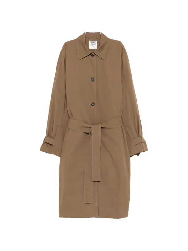 Cotton Trench Coat - Toteme