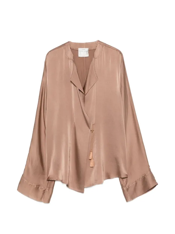 Silk Satin Shirt - Forte_Forte