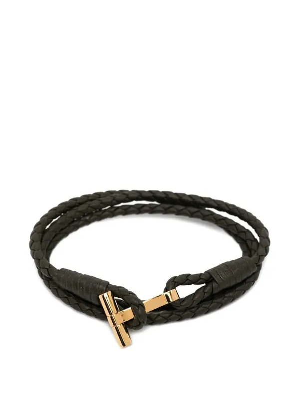 Braided T-Bar Bracelet