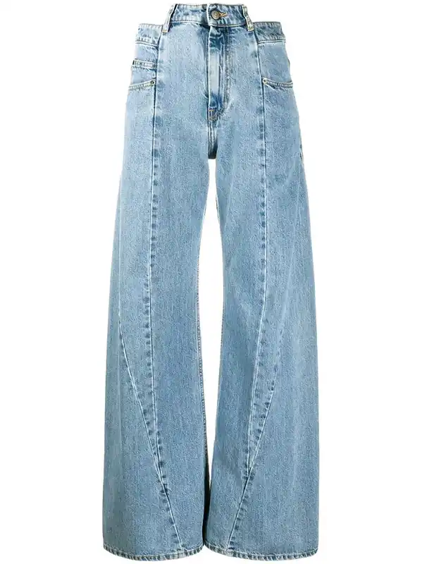 DéCortiqué Wide Leg Jeans - Maison Margiela