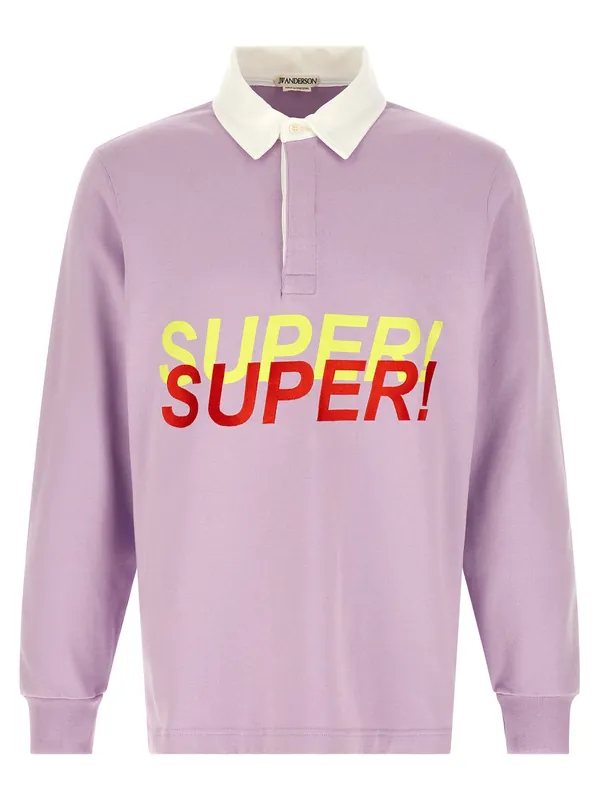 Super Super Polo Purple - JW Anderson