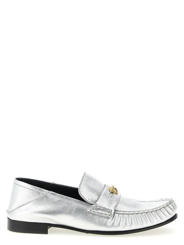 La Medusa Loafers Silver - Versace