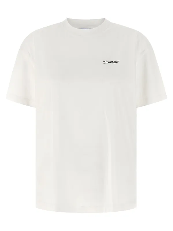 Arrow Glowing Flower T-Shirt White