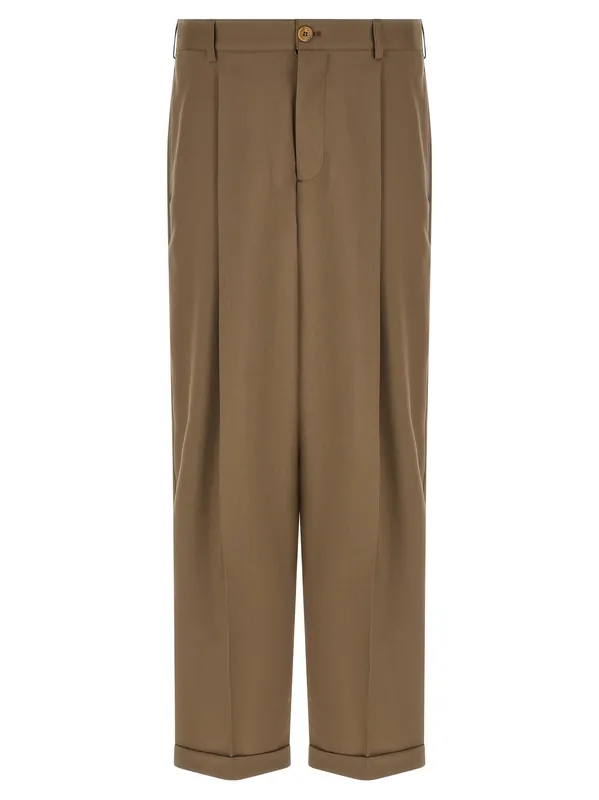 Cool Wool Pants Beige - Marni