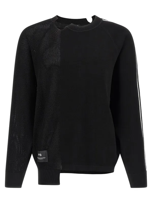 Y-3 Gfx Sweaters And Cardigans Black
