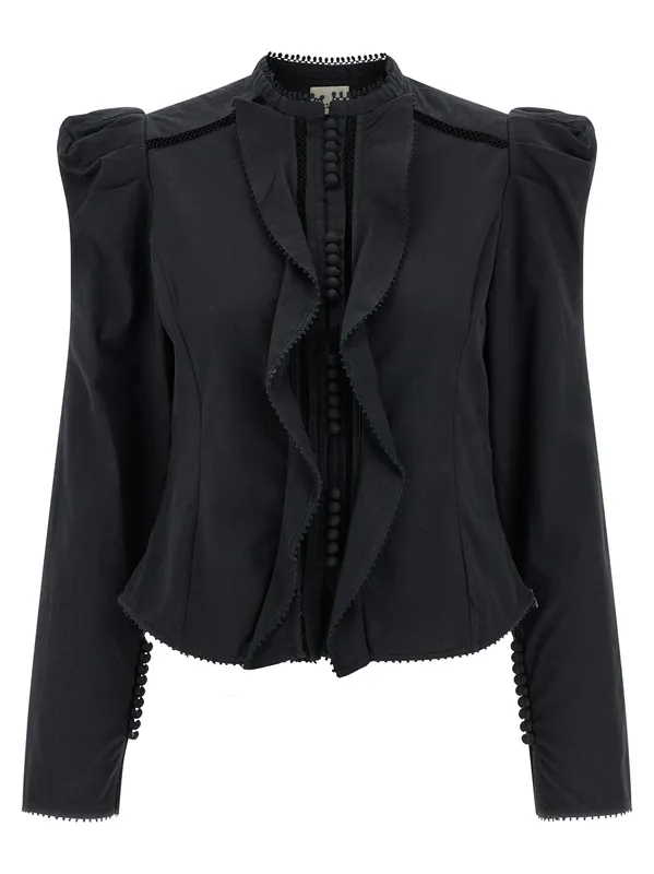 Calina Shirt And Blouse Black - Isabel Marant