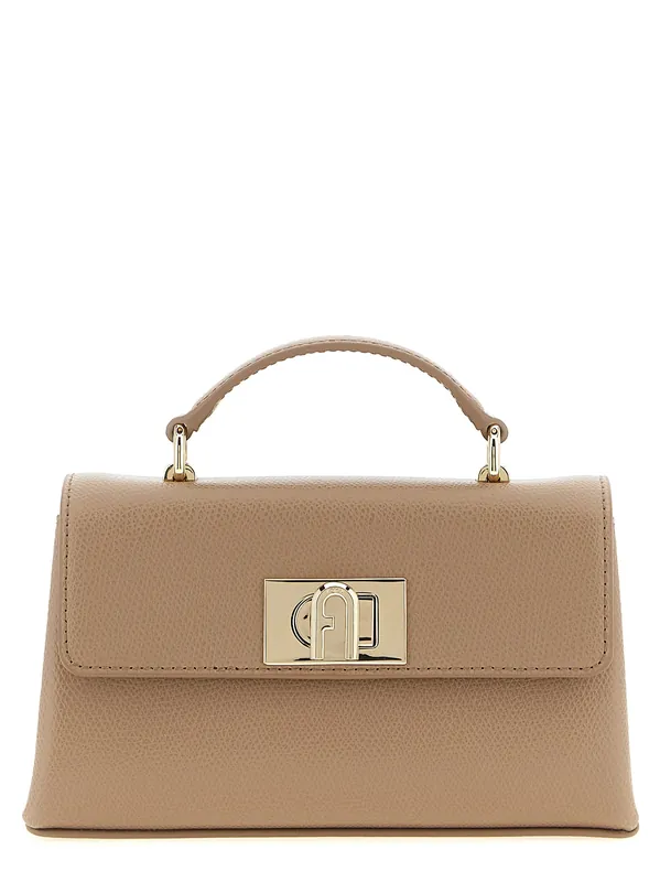 Furla 1927 Crossbody Bags Beige