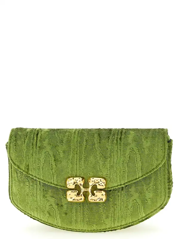Lulu Wallets And Card Holders Green - Ganni